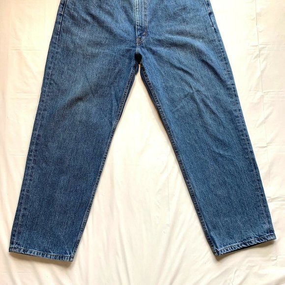 Levi's 550 Jeans Mens 38x30 Relaxed Fit Straight Leg Red Tab Medium Blue Denim - Picture 3 of 12